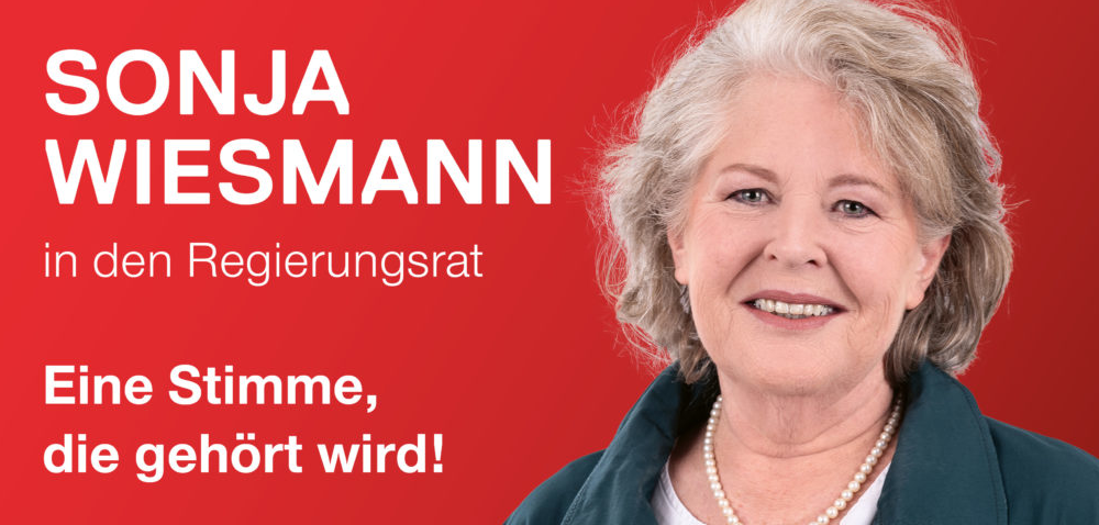 Sonja Wiesmann in den Regierungsrat